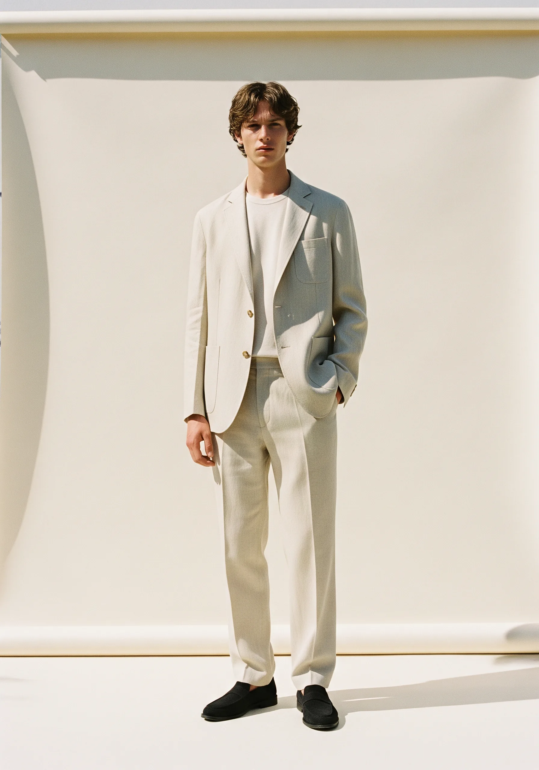 Men's Linen Blazer