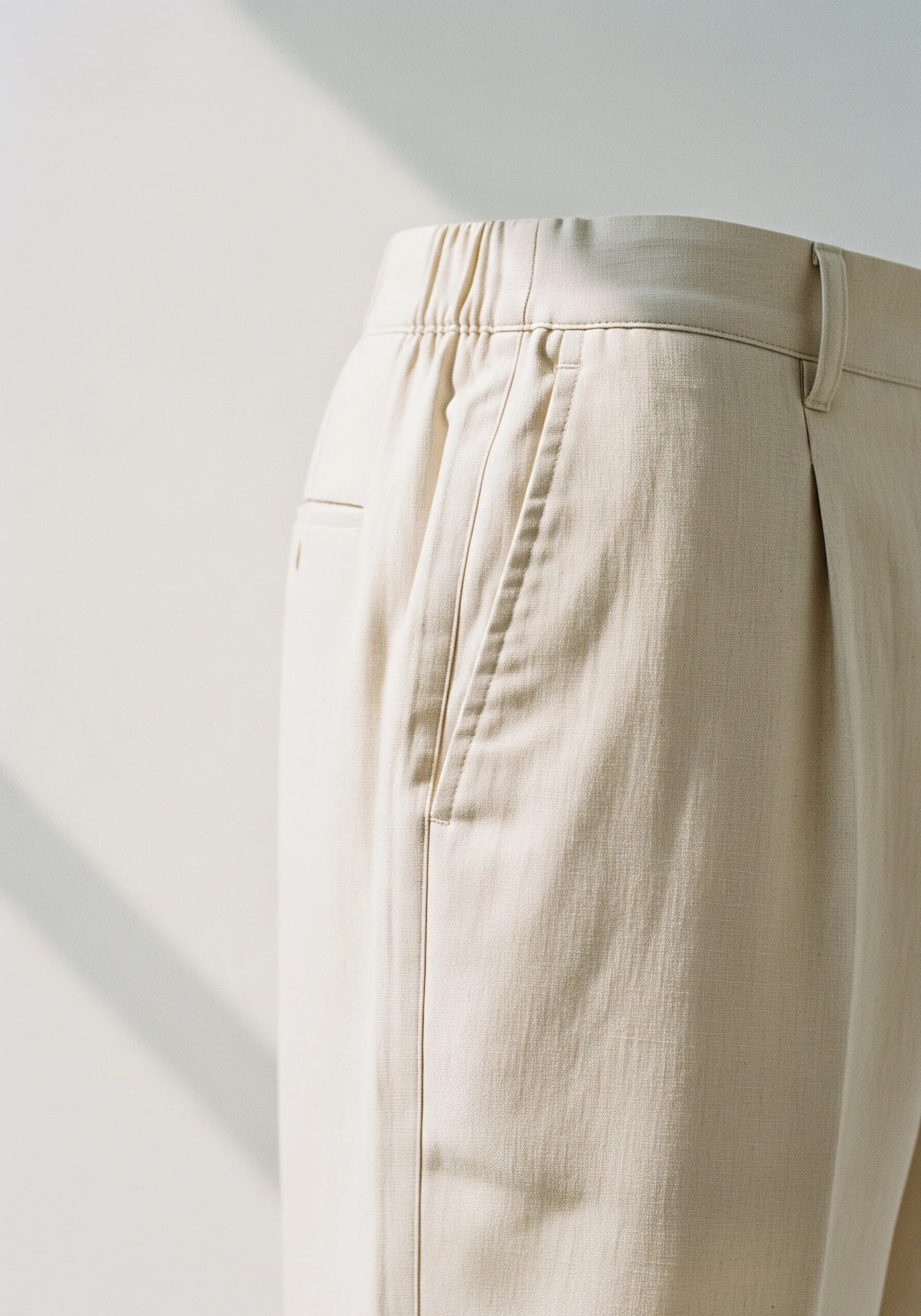 Men's Linen Shorts view 2
