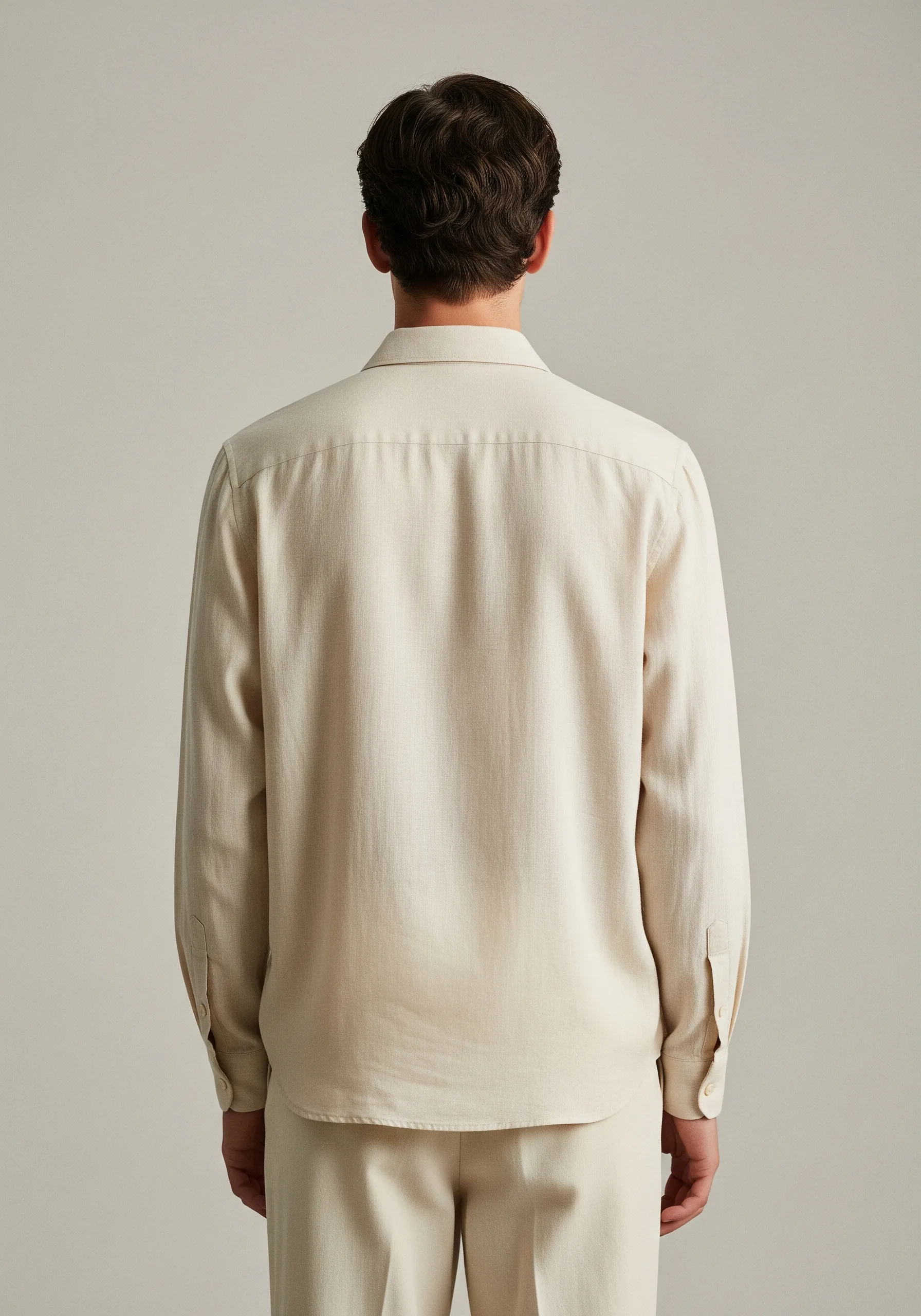 Men's Relaxed Linen Shirt view 3