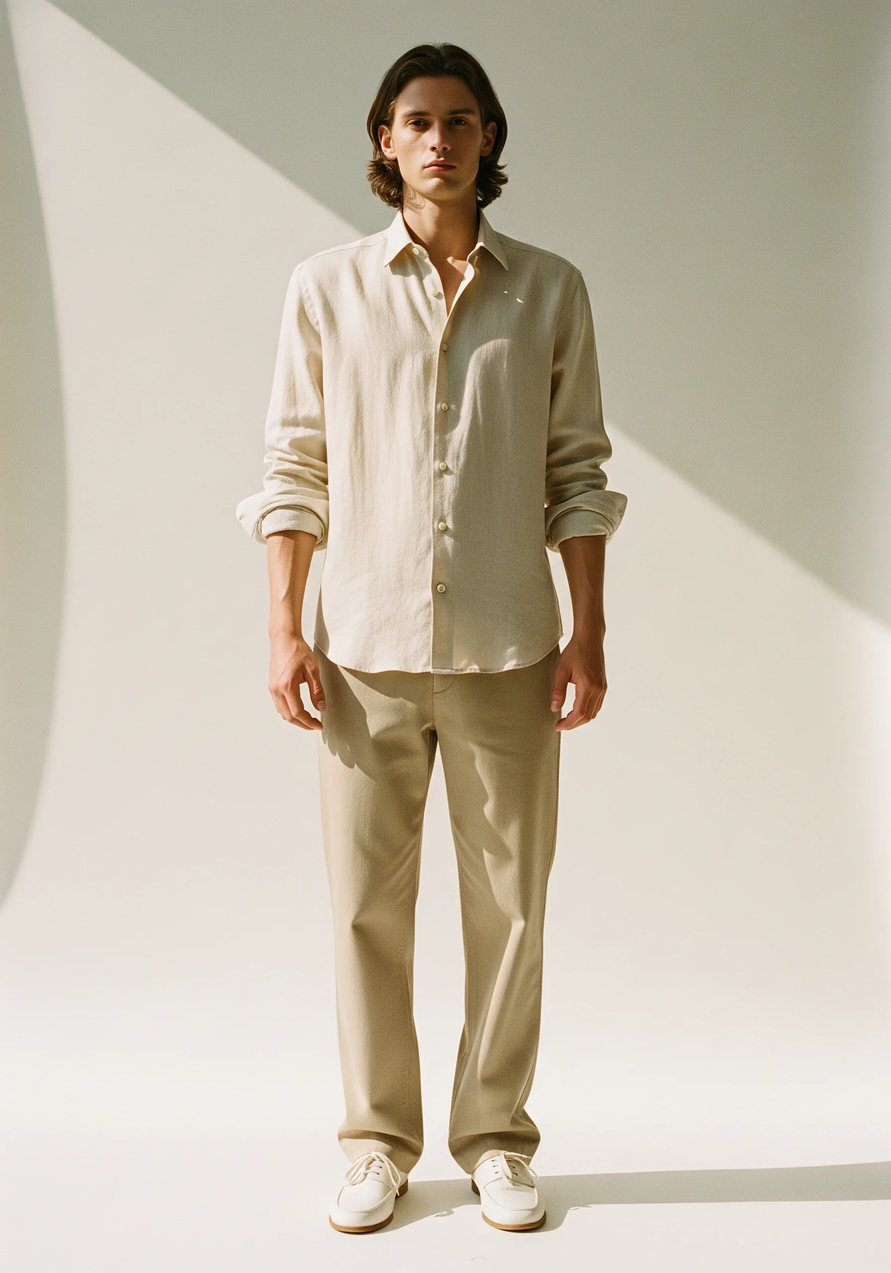Men's Relaxed Linen Shirt