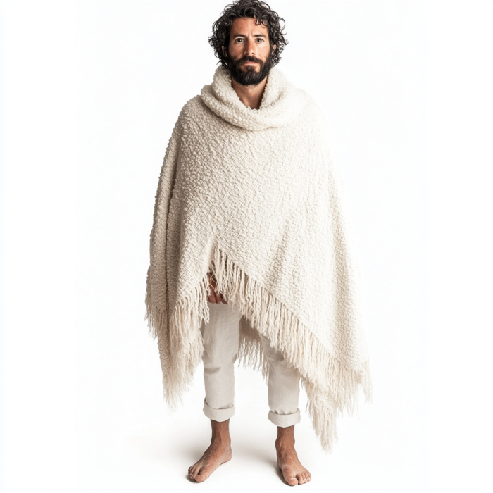 Yak Wool Poncho